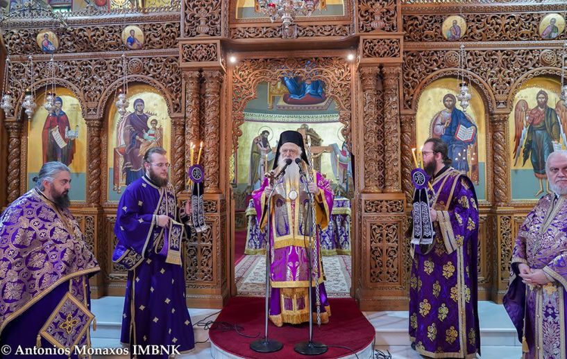Προηγιασμένη  Θεία Λειτουργία στον πολιούχο της  Βεροίας