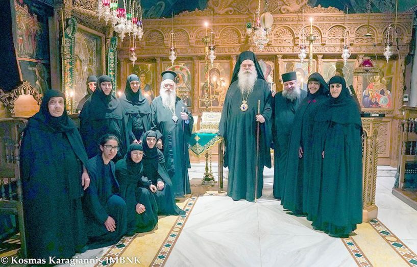 Πρώτη επίσκεψη  του Επισκόπου  Δομενίκου κ. Αθηναγόρου στην Ι. Μ. Αγίων  Πάντων Βεροίας 