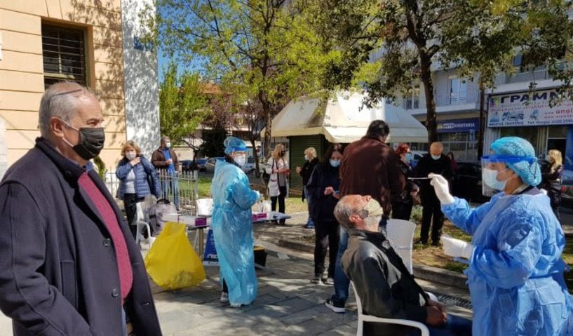 Rapid Test στη συνοικία του Προμηθέα Βέροιας