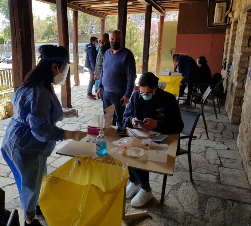 Ολοκληρώθηκαν τα δωρεάν Rapid Test στη συνοικία του Προμηθέα