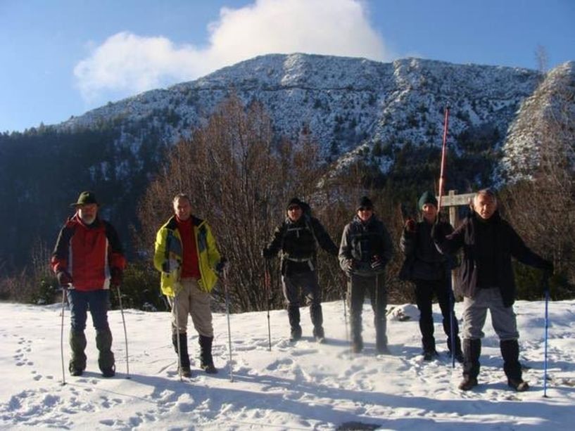 Ανεβαίνουμε στον Μπούρινο - Πορεία στο χιόνι με τους Ορειβάτες Βέροιας