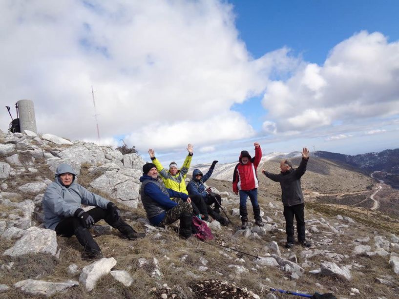  ΒΕΡΜΙΟ Κορυφή ( Τσεκούρια και Αγκάθι )1650μ  Κυριακή 28 Ιανουαρίου  2024 Με τους ορειβάτες Βέροιας