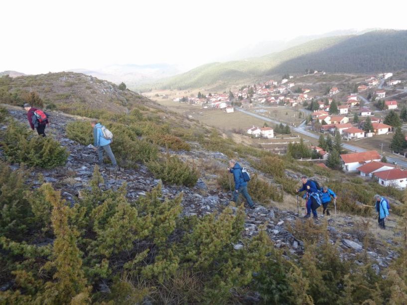 Κυριακή 8 Μαρτίου 202.  Με τους Ορειβάτες Βέροια στο Ιμπιλί του Βερμίου κορυφή 1665μ 