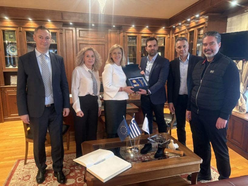 Το Επιμελητήριο Ημαθίας  επισκέφθηκε η Γενική  Πρόξενος της Ρουμανίας 