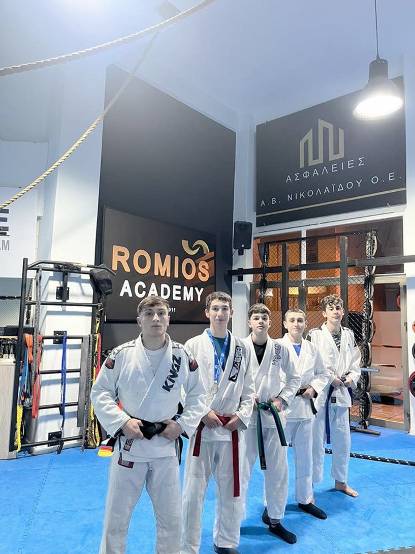 ΑΠΣ Ρωμιός Αργυρό μετάλλιο στο Πανελλήνιο Πρωτάθλημα jiu jitsu
