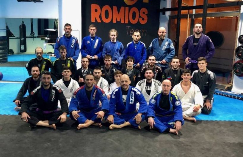 Διεξήχθη εκπαιδευτικό σεμινάριο Brazilian Jiu-Jitsu από τον Ρωμιό 