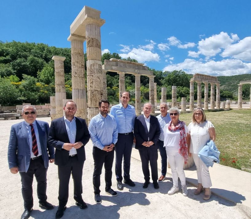 Περιοδεία στην Ημαθία κλιμακίου της Νέας Δημοκρατίας με επικεφαλής τον Αν. Υπ. Οικονομικών Νίκο Παπαθανάση