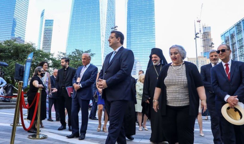Επίσκεψη του Περιφερειάρχη Κεντρικής Μακεδονίας Απόστολου Τζιτζικώστα στη Νέα Υόρκη και επαφές με επενδυτές και στελέχη της αεροπορικής και κινηματογραφικής βιομηχανίας των ΗΠΑ