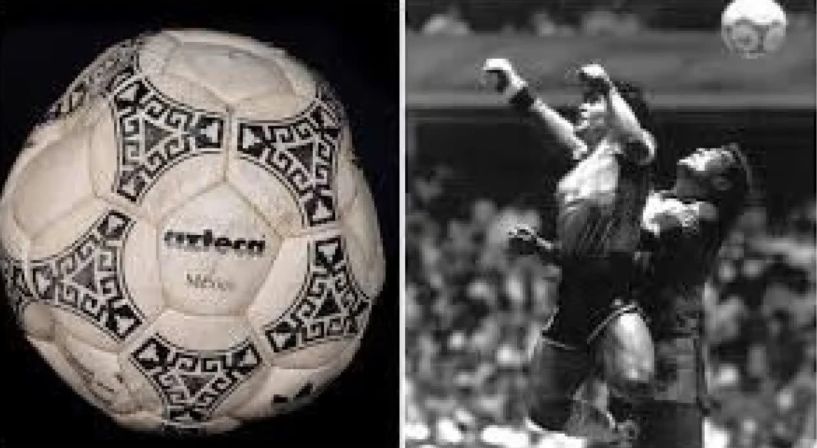 Μουντιάλ: Η μπάλα από το «χέρι του θεού» πωλήθηκε «μόλις» 2,3 εκ. ευρώ