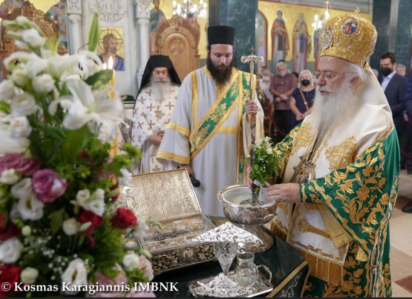 Ολοκληρώθηκαν οι λατρευτικές εκδηλώσεις της θερινής πανηγύρεως του Οσίου Αντωνίου του Νέου Πολιούχου Βεροίας. Χειροτονία Πρεσβυτέρου