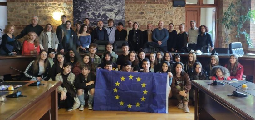 Ο Δήμος Βέροιας υποδέχτηκε μαθητές και καθηγητές από Αυστρία, Γερμανία, και Πορτογαλία στα πλαίσια του προγράμματος ERASMUS που συμμετέχει το 5ο ΓΕΛ  Βέροιας 