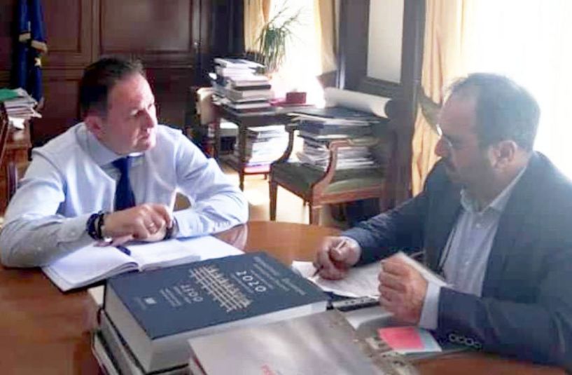 Συνάντηση Δημάρχου Βέροιας με τον Αναπληρωτή Υπουργό Εσωτερικών