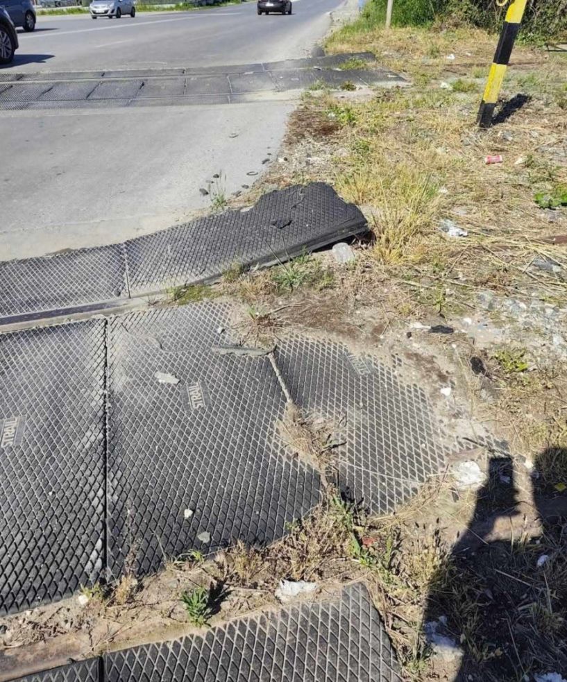 Άμεση τεχνική παρέμβαση στην διάβαση της σιδηροδρομικής γραμμής του δρόμου προς Μακροχώρι