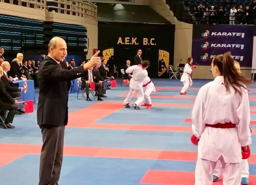 Στο Παγκόσμιο Κύπελλο Karate στην Αθήνα ο βεροιώτης διεθνής διαιτητής Νίκος Πανετσίδης