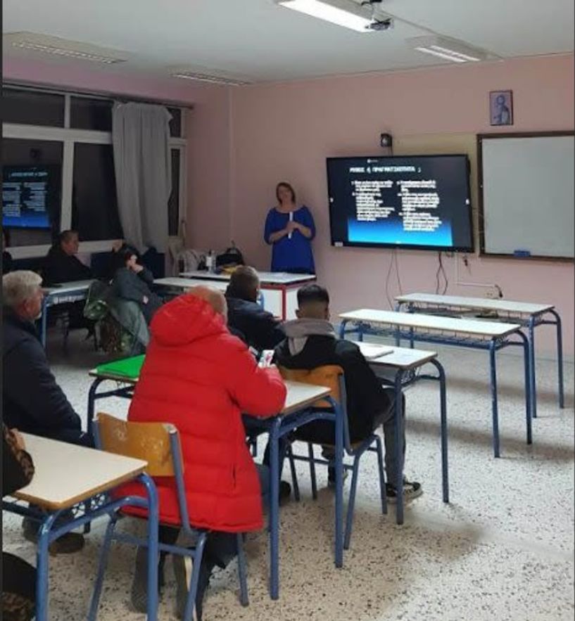 Δράση ενημέρωσης και ευαισθητοποίησης στο Σχολείο Δεύτερης Ευκαιρίας Νάουσας  