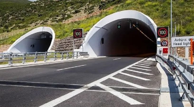 Παράταση κυκλοφοριακών ρυθμίσεων στη σήραγγα Μαλακάσι Α’ – Κανένα πρόβλημα στατικότητας