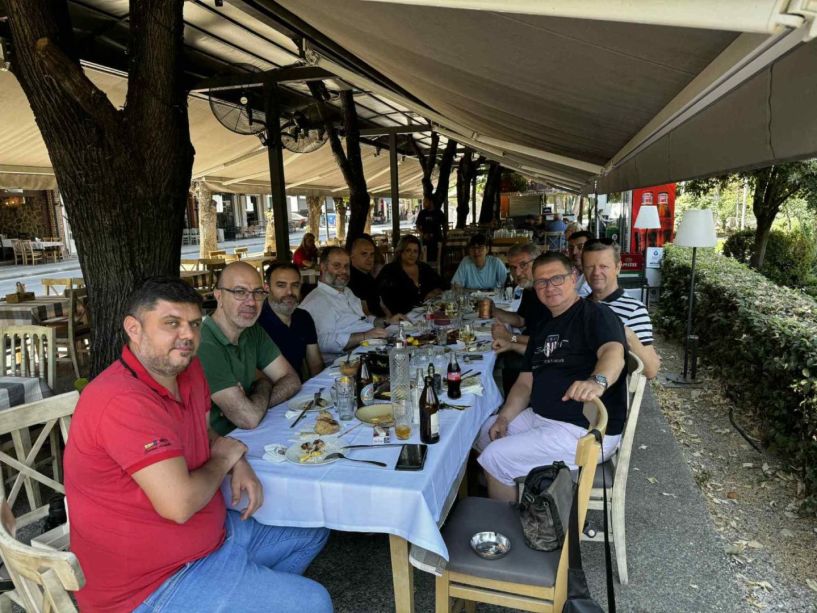 Με εκπροσώπους ΜΜΕ  της Ημαθίας συναντήθηκε  ο Δήμαρχος Νάουσας 