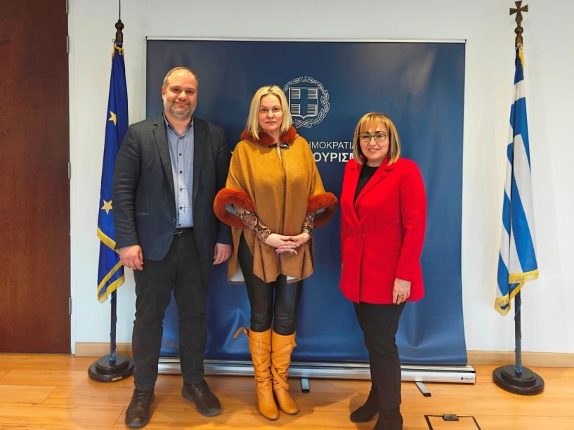 Η αναγνώριση των Ιαματικών Πηγών Αγίου Νικολάου Κοπανού Νάουσας      Στο Επίκεντρο της Συνάντησης του Δημάρχου Νάουσας Νίκου Κουτσογιάννη με τη Γενική Γραμματέα Τουριστικής Πολιτικής και Ανάπτυξης Βασιλική Κουτσούκου