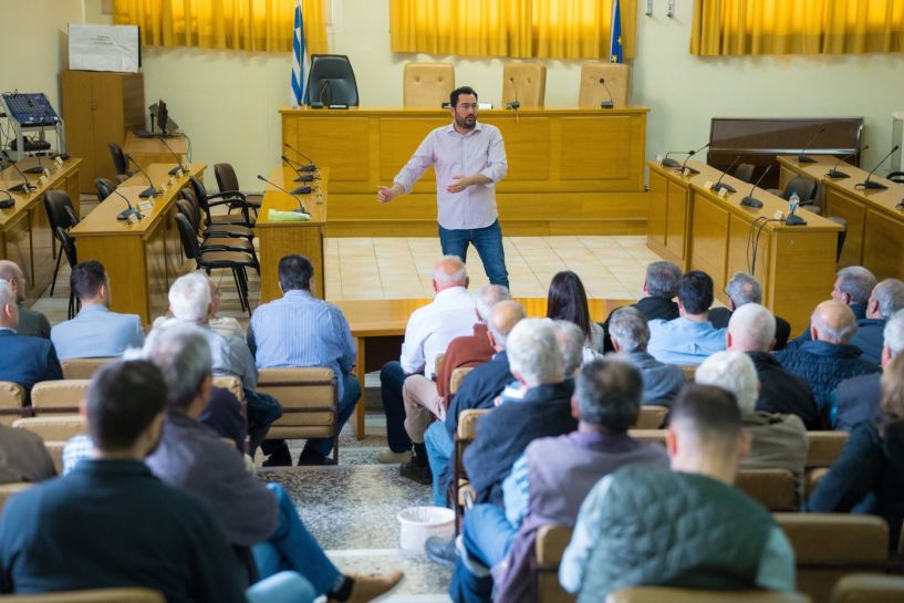 Σε Νάουσα και Αλεξάνδρεια  περιόδευσε ο Ανδρέας Σπυρόπουλος, Γραμματέας ΚΠΕ και υποψήφιος  Ευρωβουλευτής του ΠΑΣΟΚ