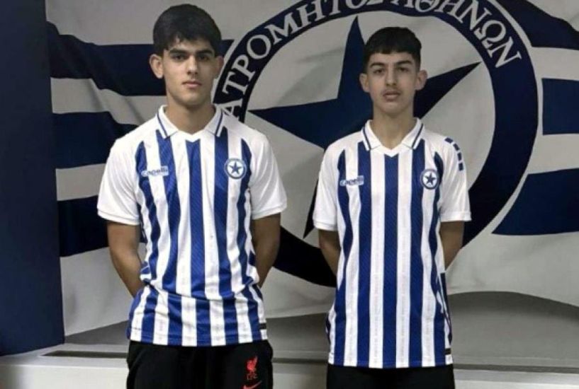 Δυο νεαροί παίκτες,  ο Στέργιος Γιαννακίδης και ο Αλέξανδρος Τσιάρας, από την ΑΕΠ Βέροιας στον Ατρόμητο