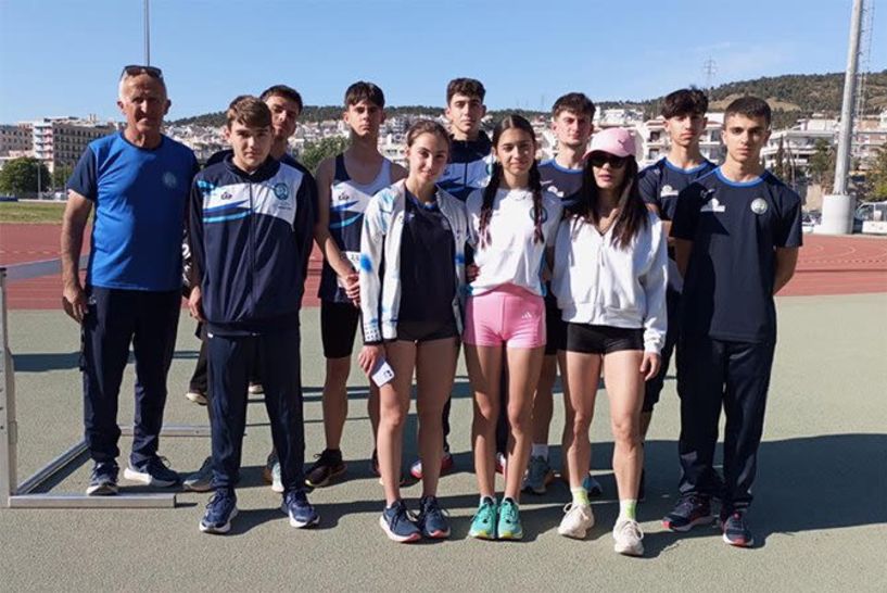 Επιτυχίες για τους αθλητές του Βικέλα Βέροιας στο Διασυλλογικό Πρωτάθλημα Στίβου