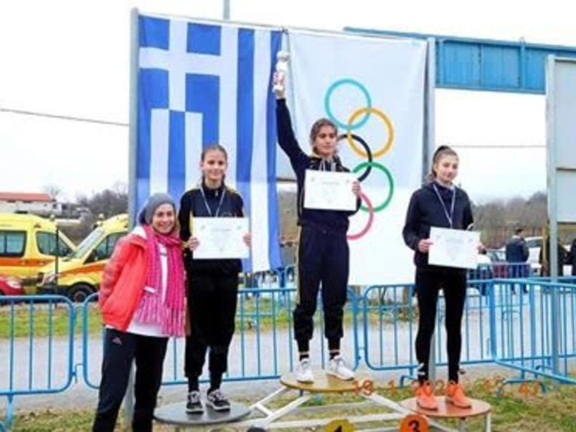   Aθανασάκης  Ιωαννίδου  Πρώτοι στο Περιφερειακό Πρω/μα Ανωμάλου Δρόμου 