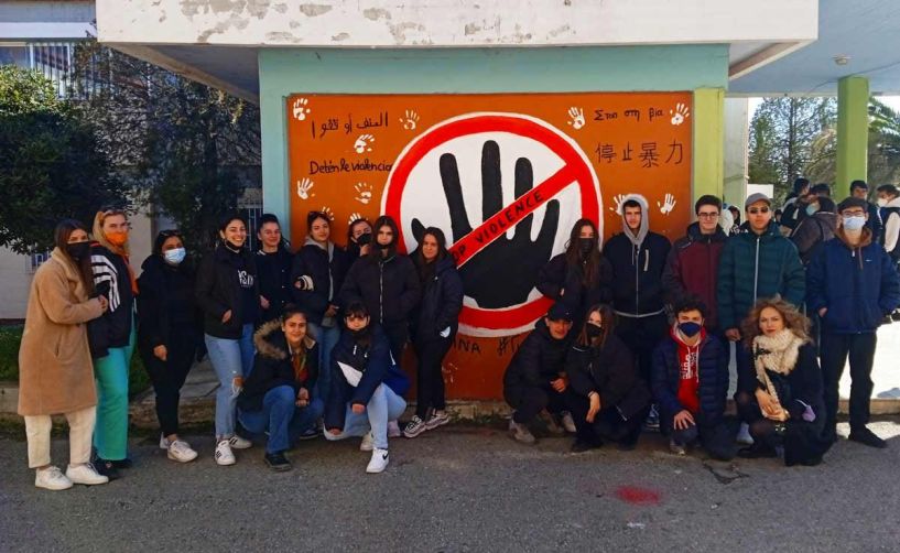 5ο ΓΕΛ ΒΕΡΟΙΑΣ: ΕΝΑ ΓΚΡΑΦΙΤΙ ΕΝΑΝΤΙΑ ΣΤΗ ΒΙΑ, ΑΦΙΕΡΩΜΕΝΟ ΣΤΟΝ ΑΛΚΗ…