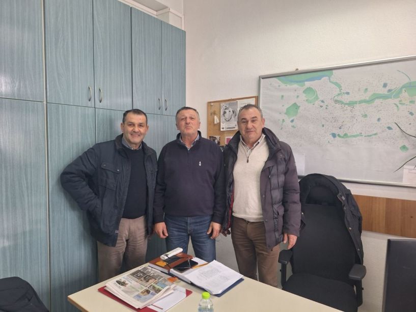 Συνάντηση Αντιδημάρχου Αγροτικής Ανάπτυξης με τους εκπροσώπους του Αγροτικού Συλλόγου Γεωργών Βέροιας και Ημαθίας