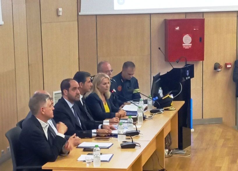 Συμμετοχή του Δήμου Νάουσας στη σύσκεψη για τη νέα Αντιπυρική Περίοδο στο Τ.Ε.Θ.