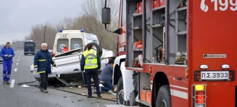 Τροχαίο με ελαφρύ τραυματισμό στον ΣΕΑ Πλατάνου της Εγνατίας