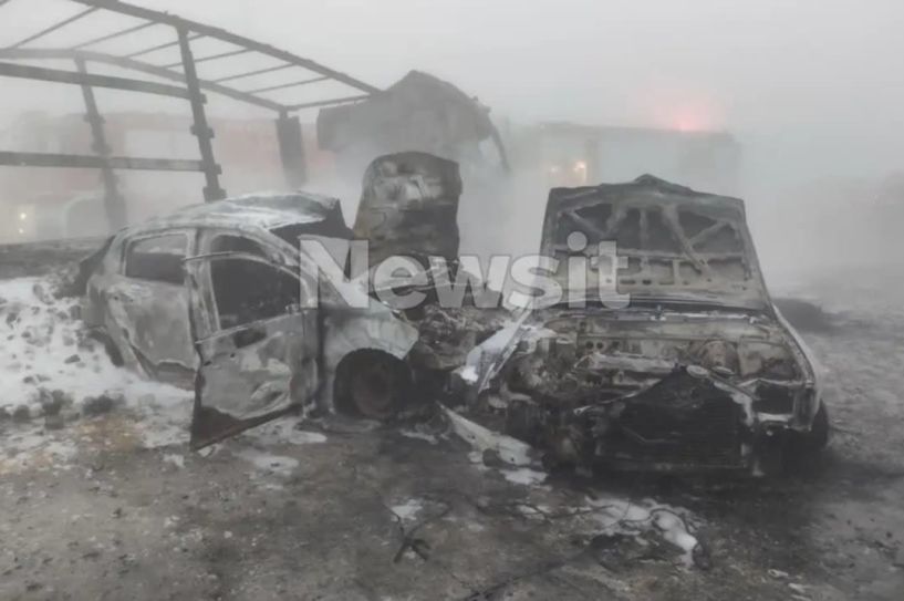 Ζευγάρι, 72 και 69 χρόνων, τα  απανθρακωμένα θύματα του τροχαίου στα διόδια Πολυμύλου -Στον εισαγγελέα χθες ο 38χρονος οδηγός της νταλίκας