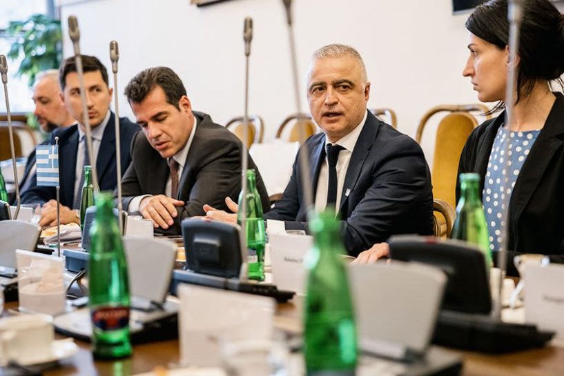 Στην Τσεχία ο Λάζαρος Τσαβδαρίδης, ως Επικεφαλής διακομματικής Επιτροπής της Βουλής
