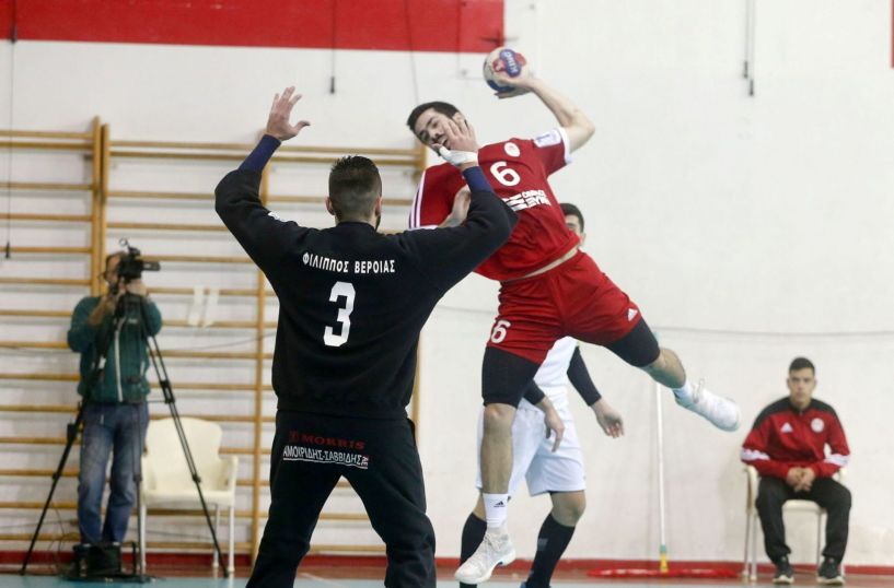 4η αγωνιστική της Handball Premier. Φίλιππος Βέροιας- Ολυμπαικός 