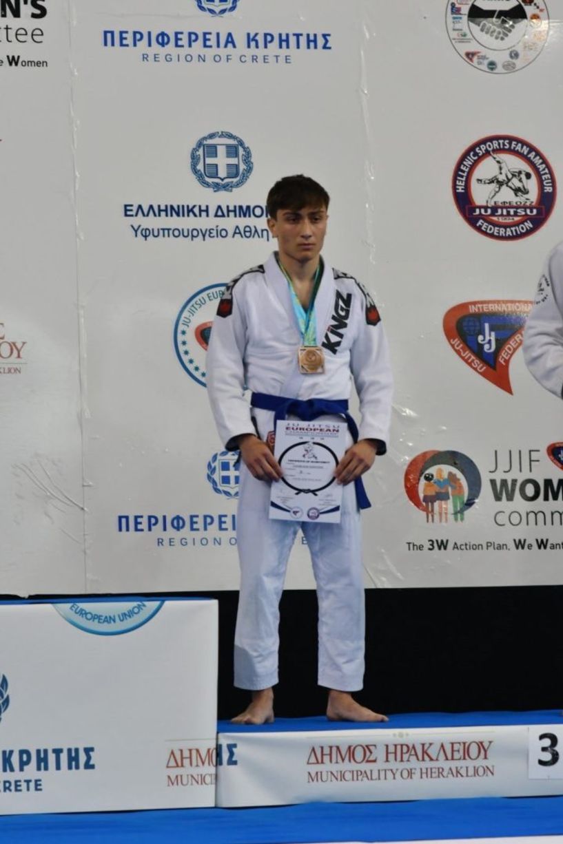 Πανευρωπαϊκό Πρωτάθλημα Jiu-Jitsu  2022: Με το χάλκινο μετάλλιο επέστρεψε η αποστολή του ΑΣ Ρωμιός από το Ηράκλειο Κρήτης