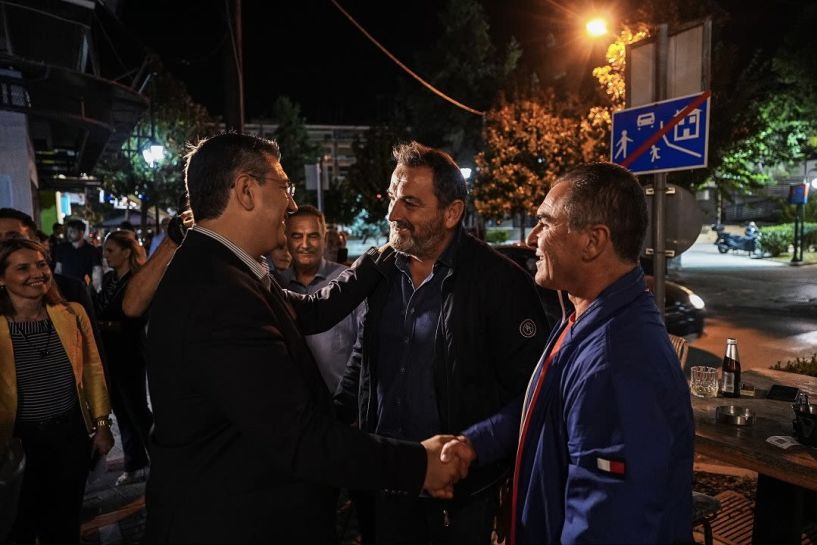 Επίσκεψη του επικεφαλής της περιφερειακής παράταξης «Αλληλεγγύη», Περιφερειάρχη Κεντρικής Μακεδονίας, Απόστολου Τζιτζικώστα στην Αλεξάνδρεια και τη Μελίκη Ημαθίας