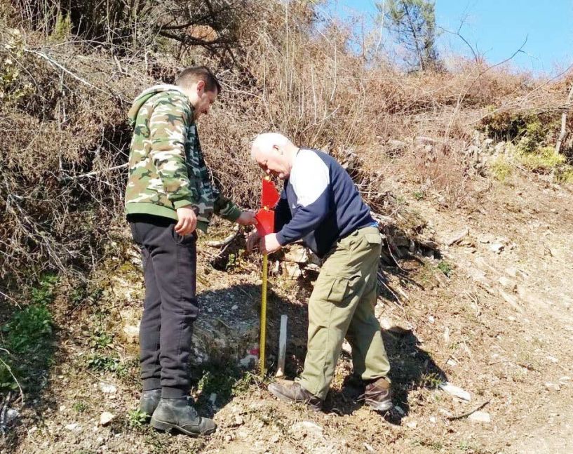 Τοποθετήθηκαν πινακίδες στα μονοπάτια του Βερμίου