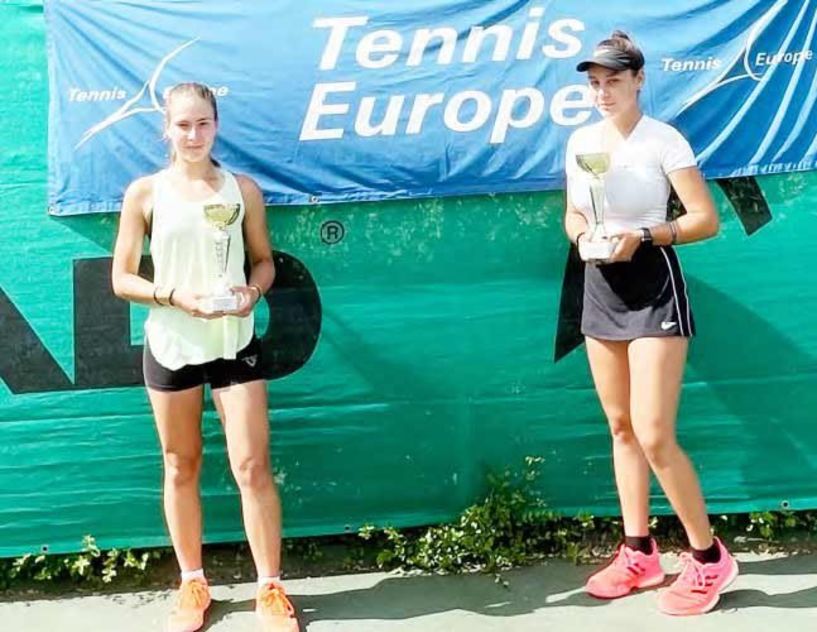FINALIST η Τατιάνα -Έλενα Γιτοπούλου στα διπλά σε Ευρωπαϊκό Τουρνουά που διοργανώθηκε στα Τίρανα στην Αλβανία!!!!