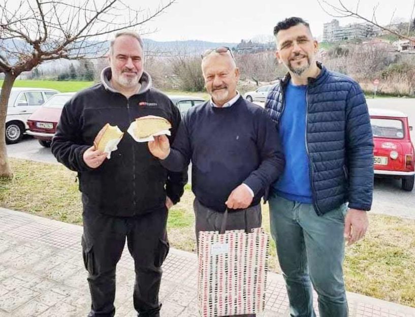 Έκοψαν την βασιλόπιτα τους οι Φίλοι Κλασσικού Αυτοκινήτου Βέροιας