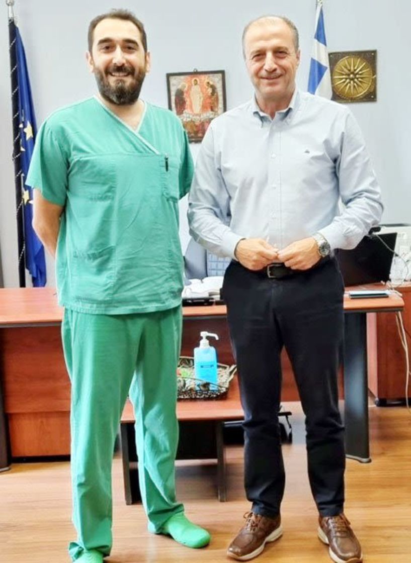 Νέος διευθυντής στην ουρολογική κλινική του νοσοκομείου Βέροιας