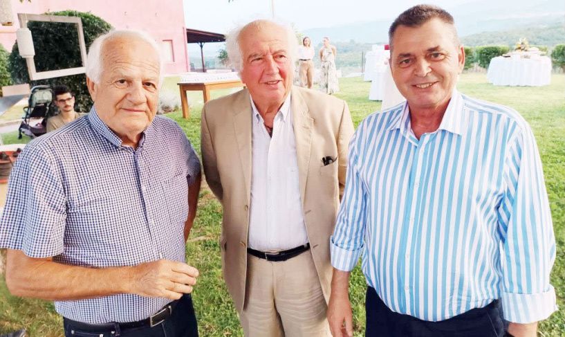 Ο πρώην, ο νυν «ημαθιάρχης» και ανάμεσα  ο «άρχων» του βιβλίου