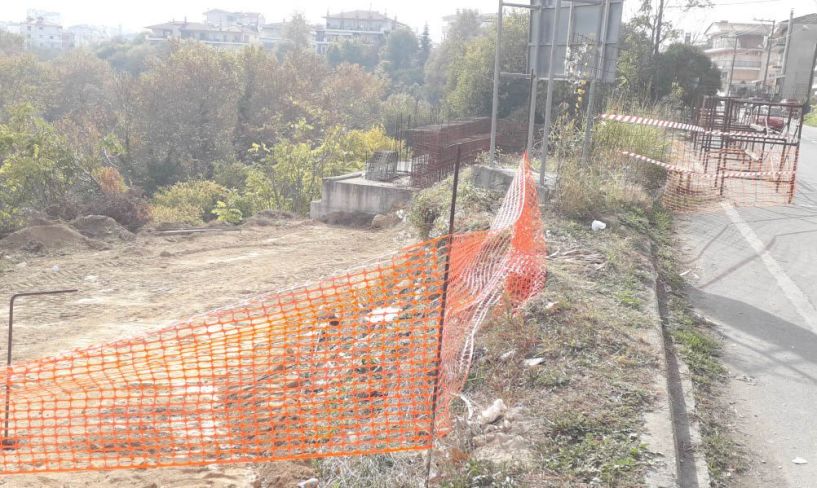 Στήθηκε το εργοτάξιο για την   ολοκλήρωση της γέφυρας Κούσιου