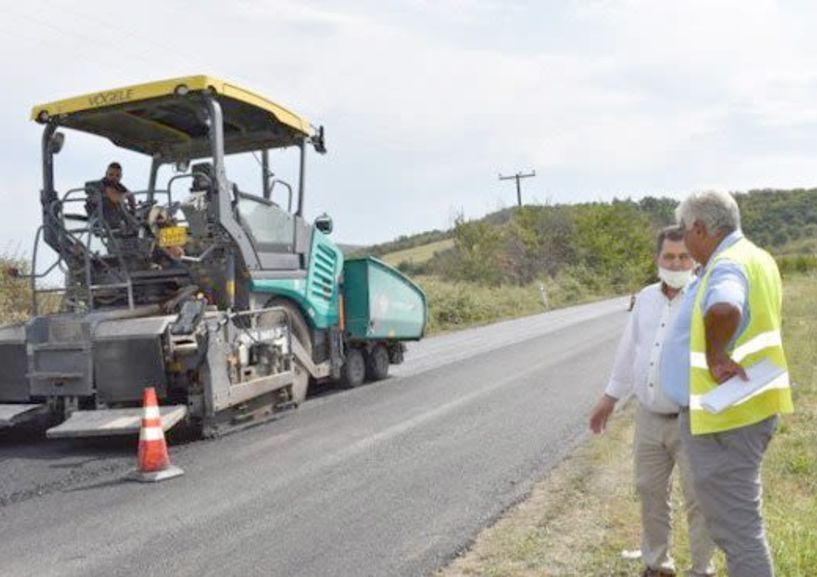 Ολοκληρώνονται σήμερα οι εργασίες αποκατάστασης του οδοστρώματος από Αγία Τριάδα έως Κυψέλη 