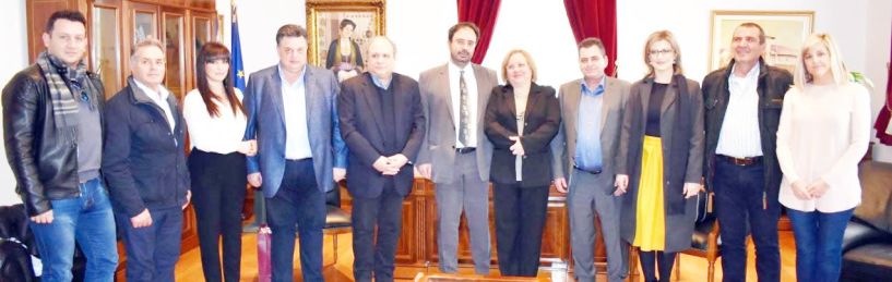  Με τις Τοπικές Αρχές συναντήθηκαν Κουβανοί διπλωμάτες στο Δημαρχείο Βέροιας