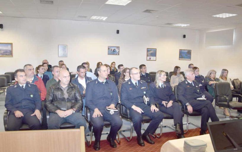Ενημερωτική δράση   της 8ης ΤΟΜΥ Δ. Βέροιας   για το προσωπικό   της Ελληνικής Αστυνομίας