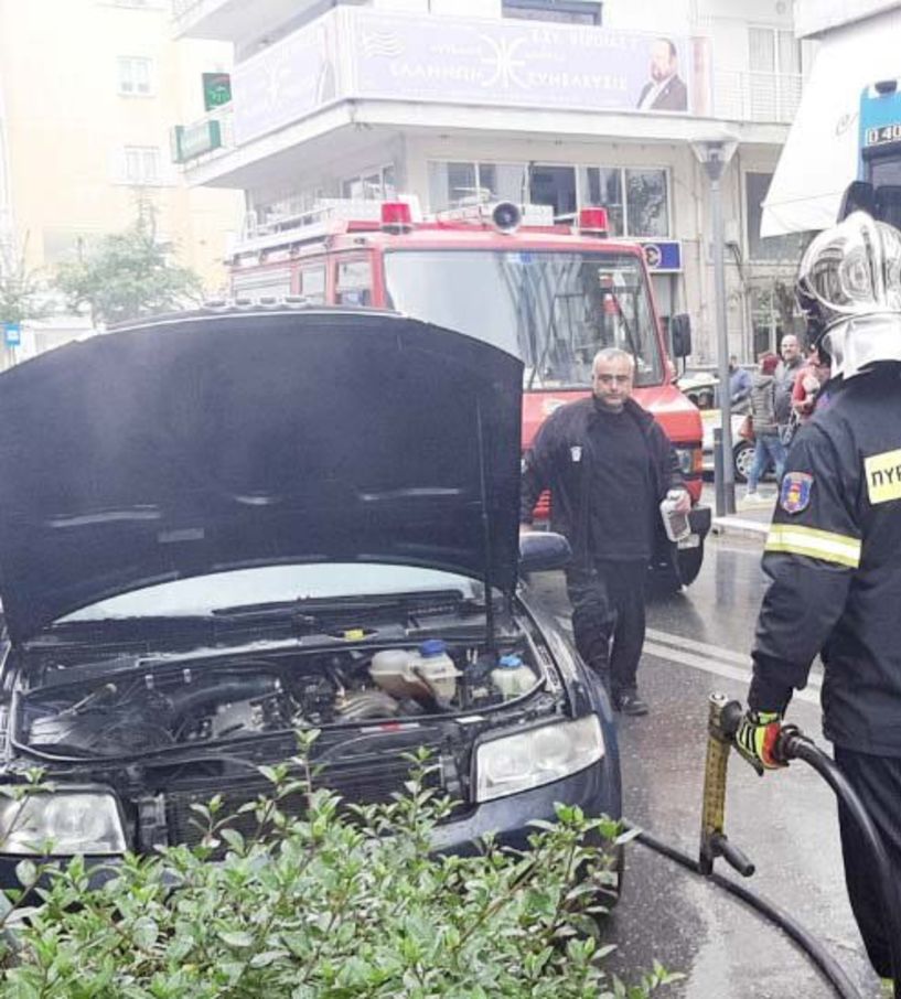 Αυτοκίνητο ακινητοποιήθηκε χθες το μεσημέρι  στην Βενιζέλου