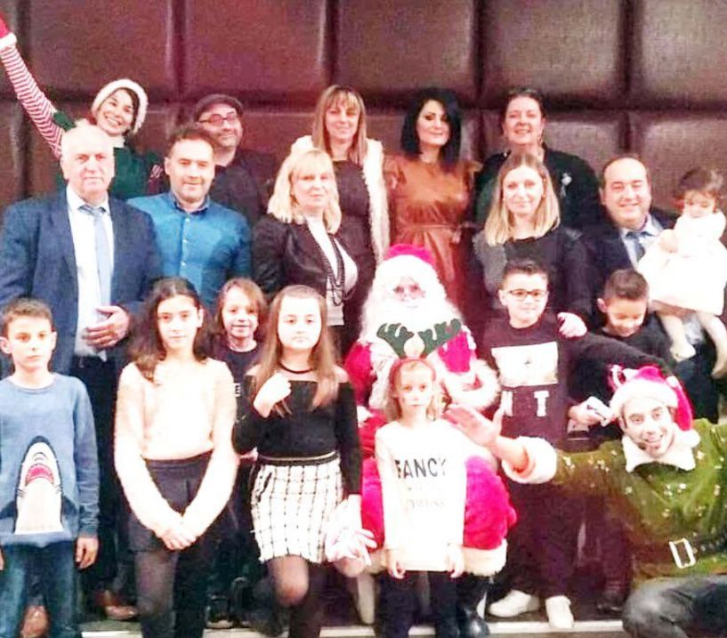 Ήρθε και φέτος ο Άγιος Βασίλης για τα παιδιά  των δικηγόρων στην καθιερωμένη γιορτή