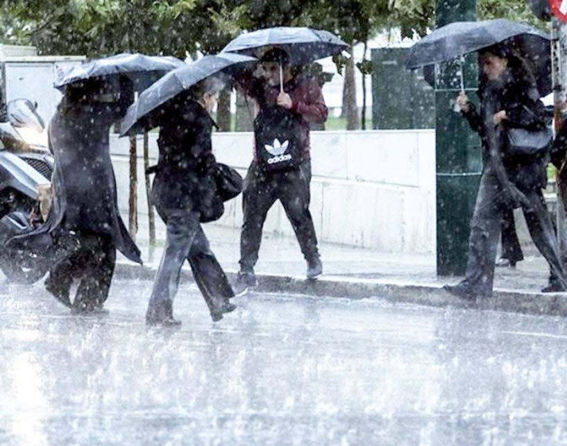 Βροχές, καταιγίδες και πτώση θερμοκρασίας από Δευτέρα