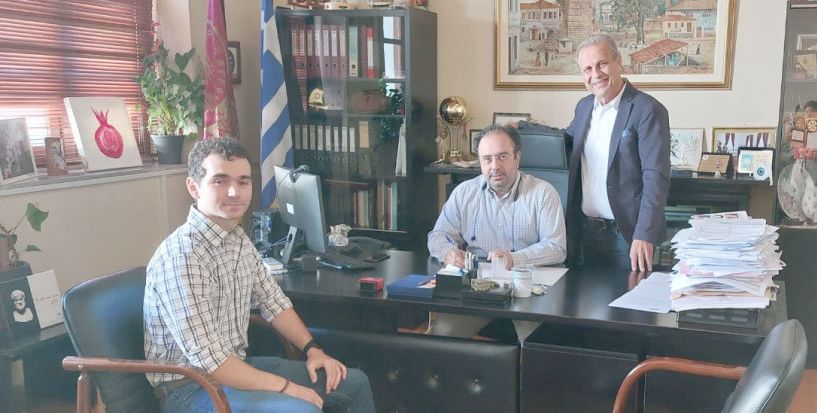 Υπογράφηκε η σύμβαση κατασκευής πεζοδρομίου Διαβατού