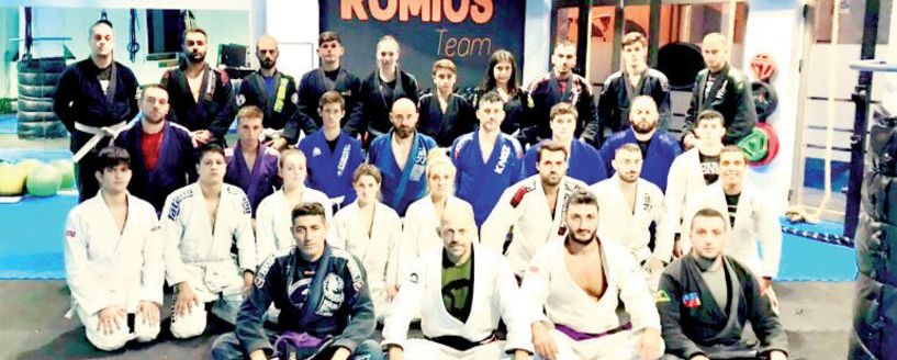 Σεμινάριο Brazilian Jiu-Jitsu στον  ΑΣ Ρωμιό