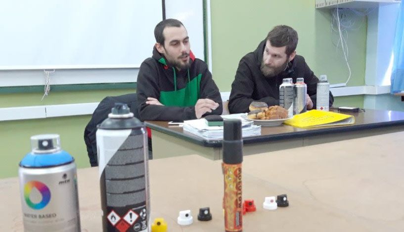 «Το Graffiti στη Βέροια»    στο Ειδικό Επαγγελματικό Γυμνάσιο – Λύκειο